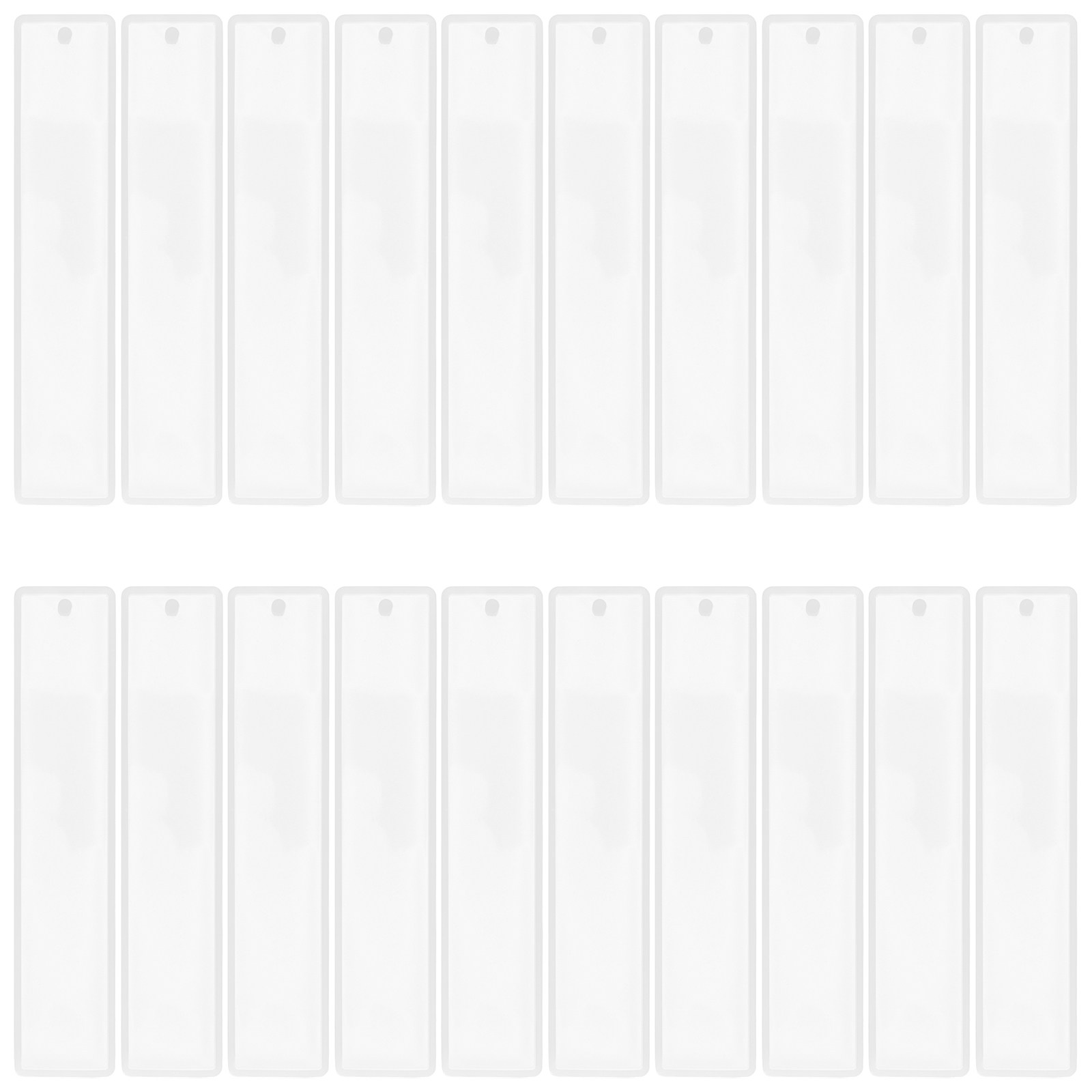 Resin Craft Ideas - 20 moules en silicone pour marque-pages,