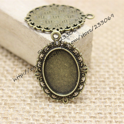 Pendentif camée naren alliage  - Bezels Set Pendant avis et prix